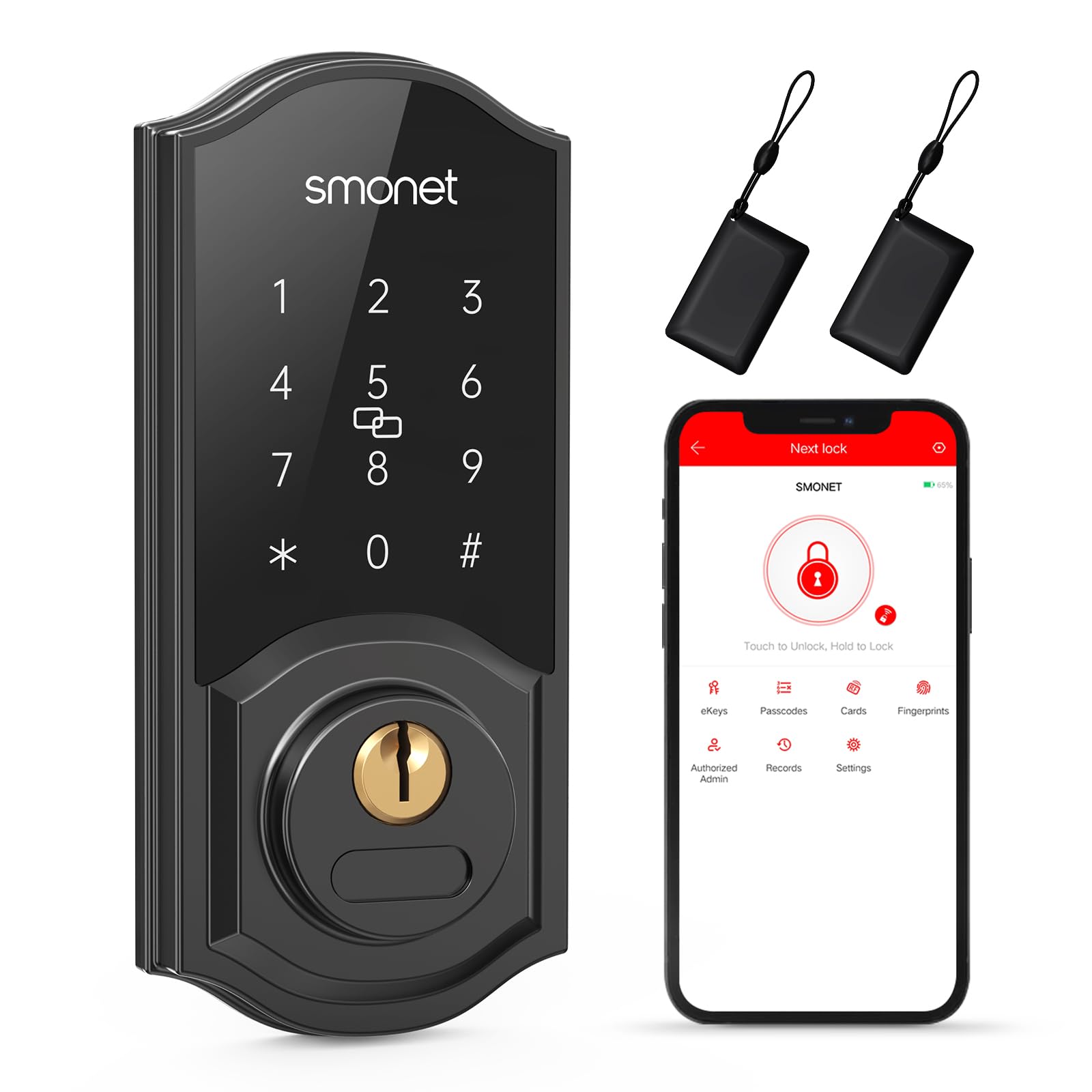 Smonet smart Bluetooth Door Lock System
