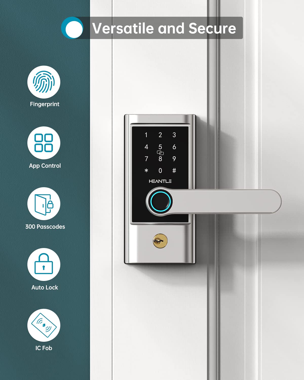 HEANTLE Touchscreen electronic deadbolt