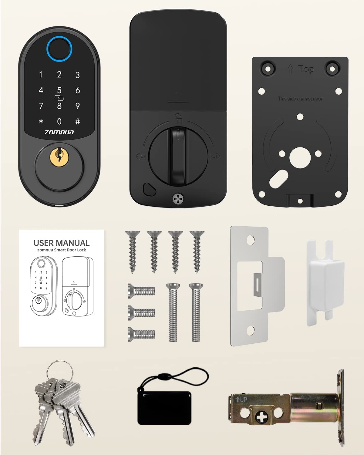 deadbolt fingerprint door lock