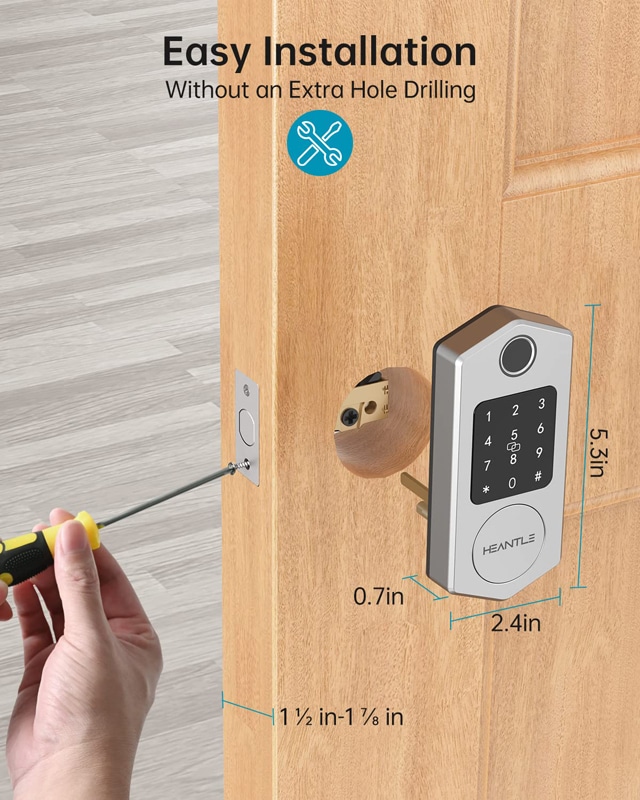 HEANTLE fingerprint home lock