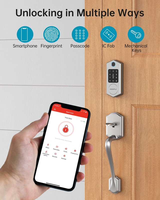 HEANTLE fingerprint lock