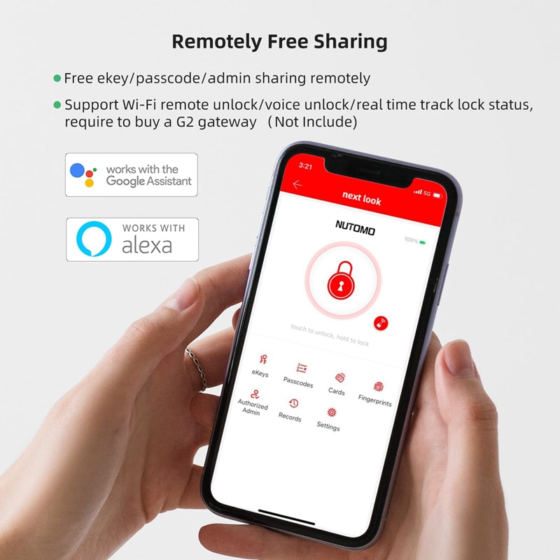 NUTOMO m3 Remotely Free Sharing