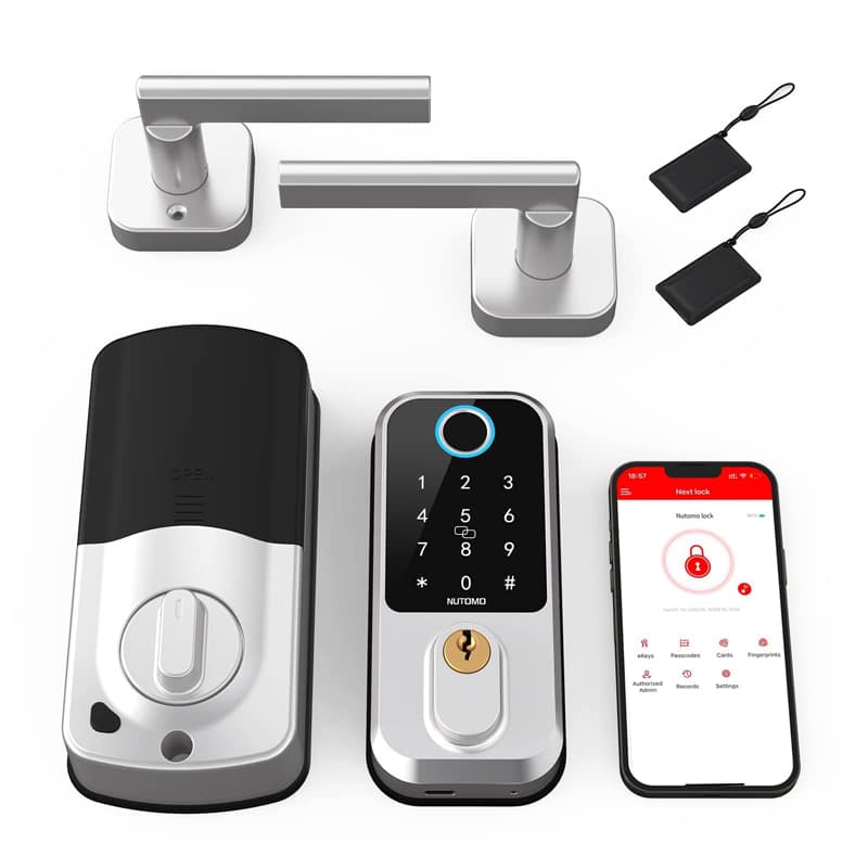 NUTOMO m3 biometric door lock system