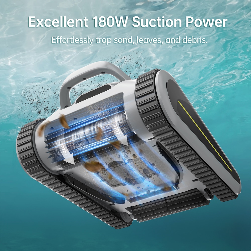 Excellent 180W Suction Power