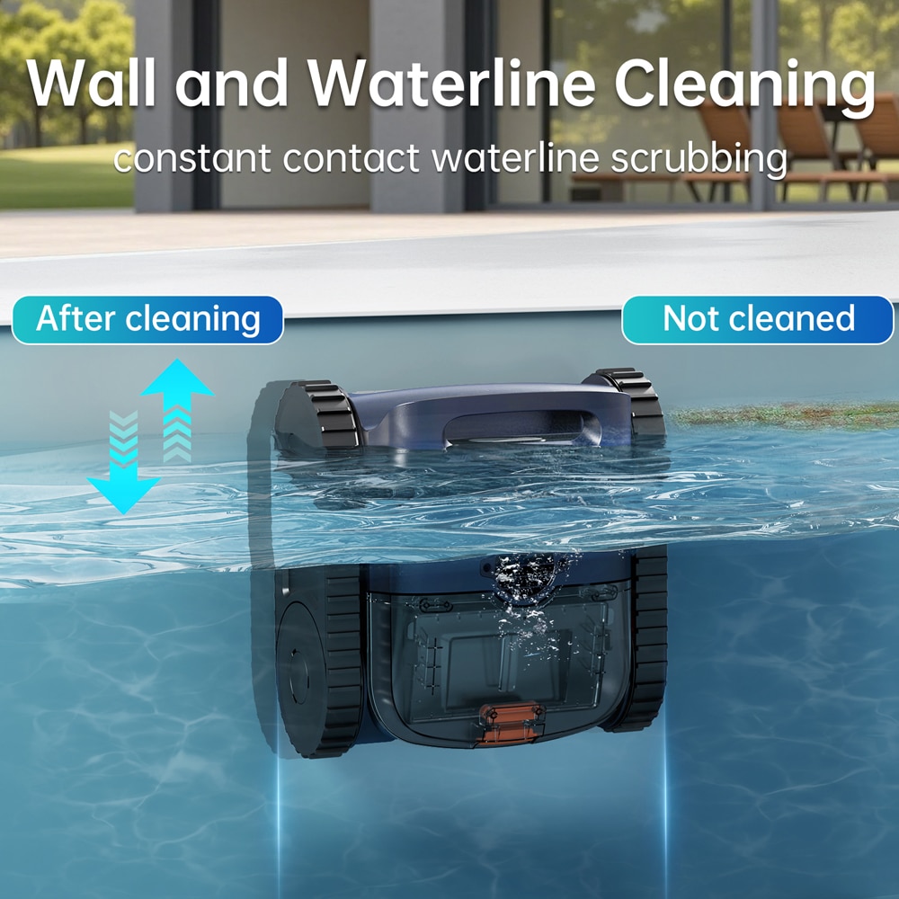 Wall and Waterline Cleaning